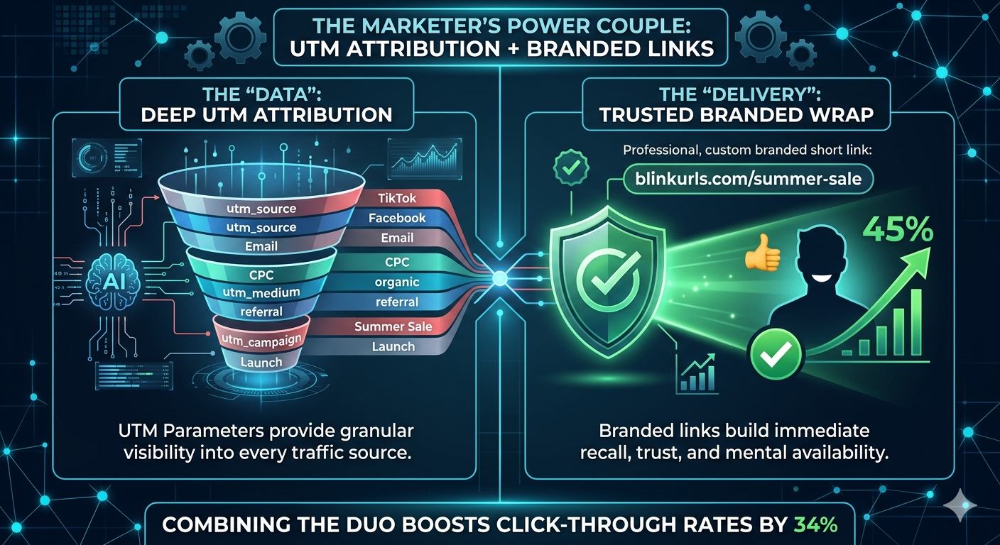 The ROI of Attribution: Why UTM Parameters + Branded Links are a Power Couple for Marketers